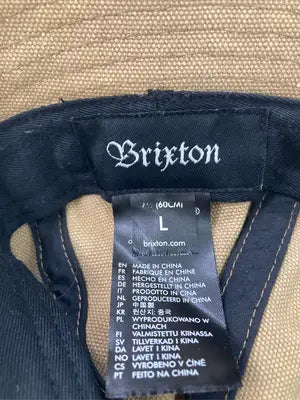 brixton/ブリクストン/バケットハット/帽子/ベージュ/L