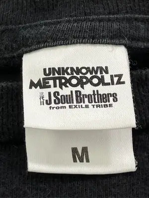 UNKNOWN METROPOLIZ/Tシャツ/カットソー/トップス/ブラック/M