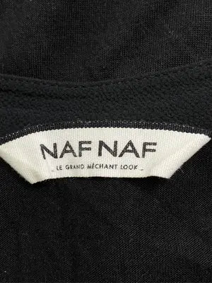 NAF NAF/ナフナフ/Tシャツ/カットソー/トップス/ブラック/L