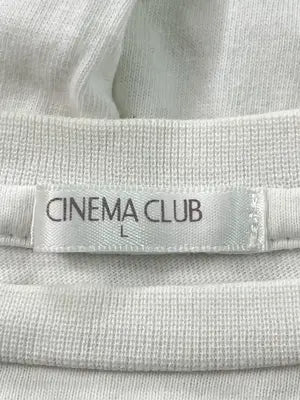 CINEMA CLUB/シネマクラブ/Tシャツ/カットソー/トップス/ホワイト/L