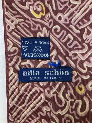 mila schon/ミラショーン/ネクタイ/ファッション雑貨/レッド