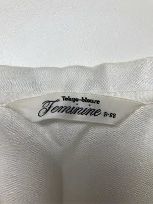 Feminine/シャツ/ブラウス/トップス/ホワイト/B-88