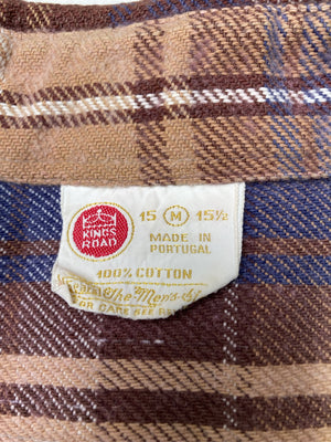 KINGS ROAD/キングスロード/シャツ/ブラウス/トップス/ブラウン/M