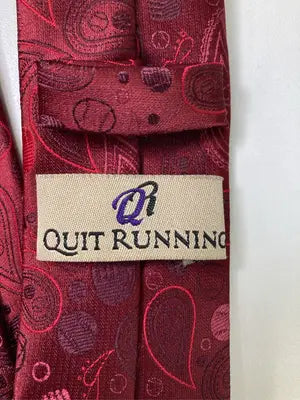 QUIT RUNNING/ネクタイ/ファッション雑貨/レッド