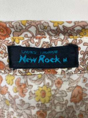 New Rock/シャツ/ブラウス/トップス/オレンジ/M