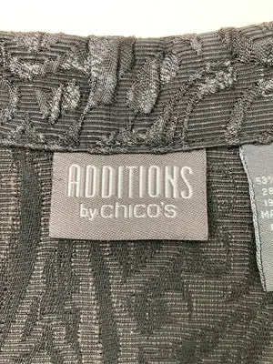 ADDITIONS/シャツ/ブラウス/トップス/ブラック/3