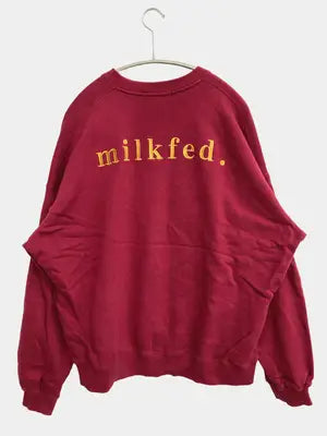 MILK FED./ミルクフェド/スウェット/トップス/レッド/M