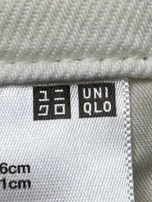 UNIQLO/ユニクロ/デニムパンツ/パンツ/アイボリー/S