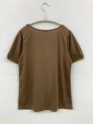 HushusH/Tシャツ/カットソー/トップス/ブラウン/1