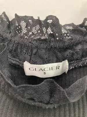 GLACIER/グラシア/Tシャツ/カットソー/トップス/ブラック/S
