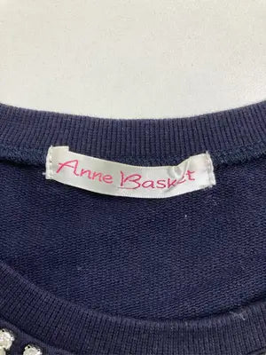 Anne Basket/Tシャツ/カットソー/トップス/ネイビー/L