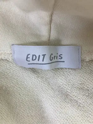 EDIT Gris/エディットグリ/パーカー/トップス/アイボリー
