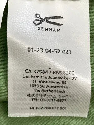 DENHAM/デンハム/Tシャツ/カットソー/トップス/ライトグリーン/XL