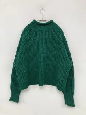 Denifits/ニット/セーター/トップス/グリーン/M