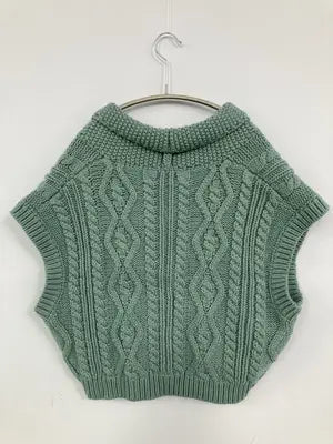 ZARA/ザラ/ベスト/トップス/ライトグリーン/EUR/USA M-L MEX 28-30