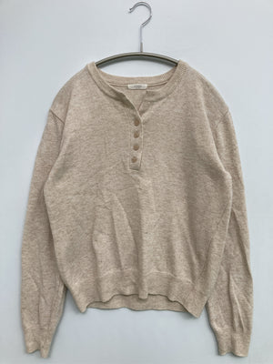 CASHMERE/カシミヤ/ニット/セーター/トップス/ベージュ