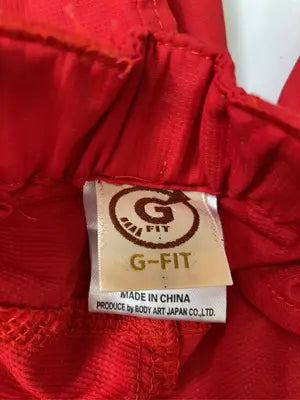 G-FIT/カーゴパンツ/パンツ/レッド/M