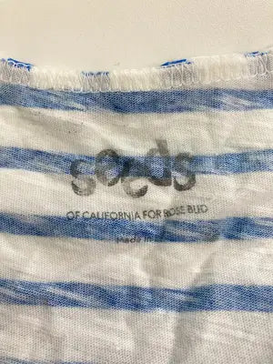 seeds/Tシャツ/カットソー/トップス/ブルー