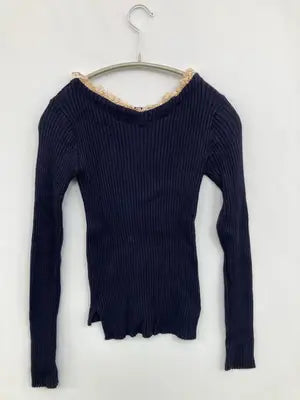 franche lippee/フランシュリッペ/ニット/セーター/トップス/ネイビー/M