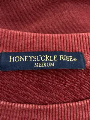 HONEYSUCKLE ROSE/ハニーサックルローズ/スウェット/トップス/レッド/M