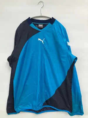 PUMA/プーマ/ジャージ/トラックジャケット/トップス/スカイブルー/L   チェスト93～99  身長172～178