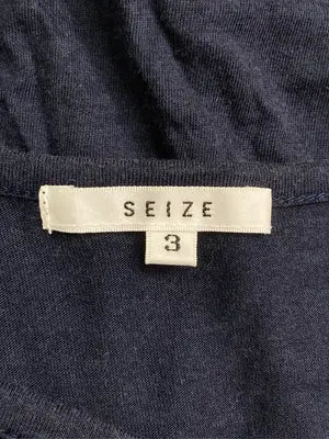 SEIZE/Tシャツ/カットソー/トップス/ネイビー/3
