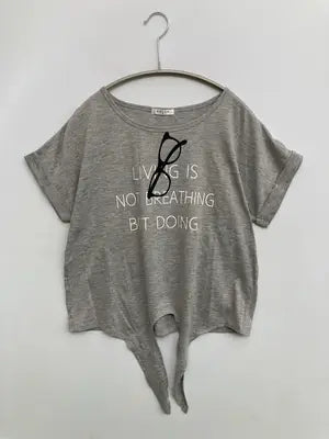 COLZA/コルザ/Tシャツ/カットソー/トップス/グレー/M