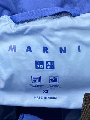 MARNI × UNIQLO/マルニユニクロ/ダウンジャケット/コート/ジャケット/アウター/スカイブルー/XS