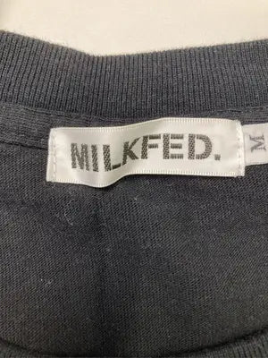 MILK FED./ミルクフェド/Tシャツ/カットソー/トップス/ブラック/M