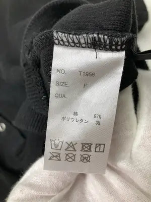 Tip Top/ティップトップ/Tシャツ/カットソー/トップス/ブラック/F