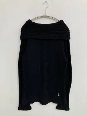 VERSACE/ヴェルサーチ/ニット/セーター/トップス/ブラック/S
