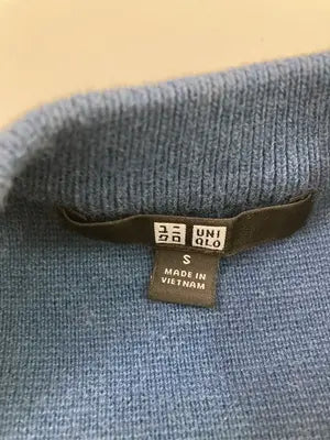 UNIQLO/ユニクロ/ニット/セーター/トップス/ブルー/S