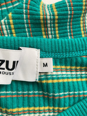 AZUL by MOUSSY/アズールバイマウジー/Tシャツ/カットソー/トップス/グリーン/M