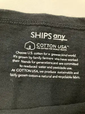 SHIPS any/Tシャツ/カットソー/トップス/ブラック/S