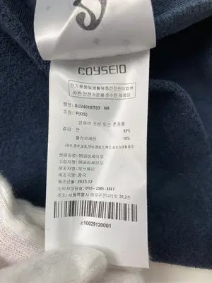 COYSEIO/タンクトップ/トップス/ネイビー/F(OS)