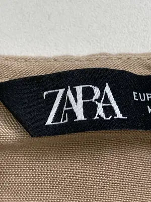 ZARA/ザラ/ワンピース/ワンピース/ドレス/ベージュ/USA M