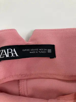ZARA/ザラ/スラックス/パンツ/ピンク/XS