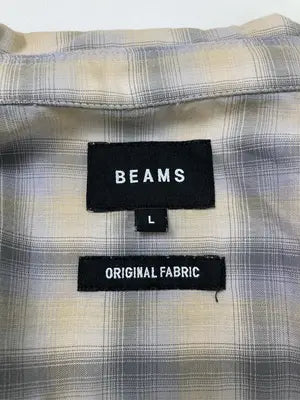 BEAMS/ビームス/シャツ/ブラウス/トップス/ベージュ/L