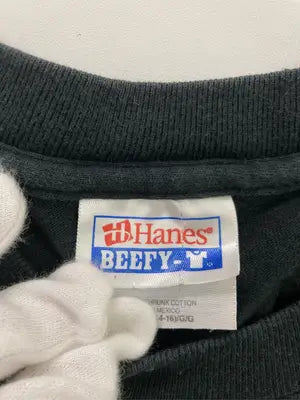 Hanes/ヘインズ/Tシャツ/カットソー/トップス/ブラック/YOUTH L(14-16)