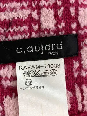 c.aujard/マフラー/ファッション雑貨/ピンク
