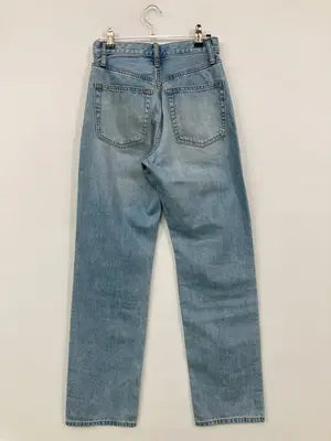 UNIQLO JEANS/ユニクロジーンズ/デニムパンツ/パンツ/ブルー/22(56cm)