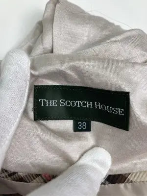 THE SCOTCHHOUSE/ザスコッチハウス/ショート/ミニスカート/スカート/ベージュ/38