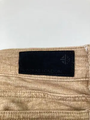HK WORKS LONDON/エイチケーワークスロンドン/その他パンツ/パンツ/ブラウン/ウエスト64   ヒップ89   股下68