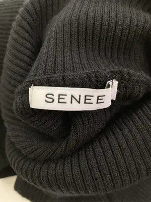 SENEE/ニット/セーター/トップス/ブラック/F