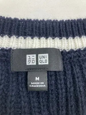 UNIQLO/ユニクロ/ニット/セーター/トップス/ブラック/M
