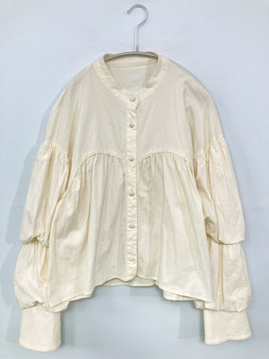 KBF/ケービーエフ/シャツ/ブラウス/トップス/アイボリー/One