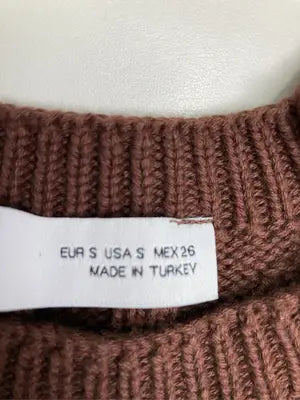 ZARA/ザラ/ニット/セーター/トップス/ブラウン/USA S