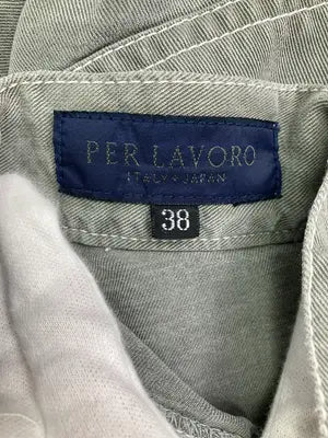 PER LAVORO/デニムパンツ/パンツ/カーキ/38
