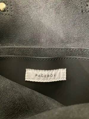 PAGEBOY/ペイジボーイ/トートバッグ/バッグ/ブラック