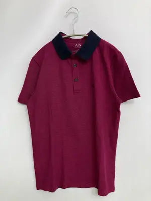 ARMANI EXCHANGE/アルマーニエクスチェンジ/ポロシャツ/トップス/レッド/XS